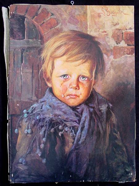 The Crying Boy lukisan yang penuh misteri