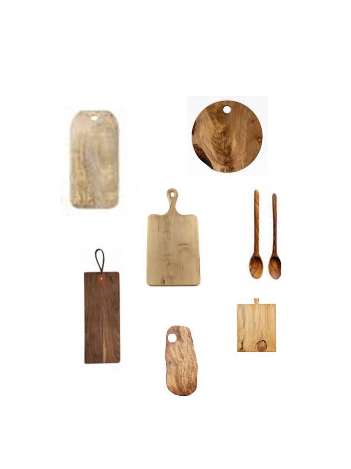 j and l projects Wood Cutting Board Gallery Wall