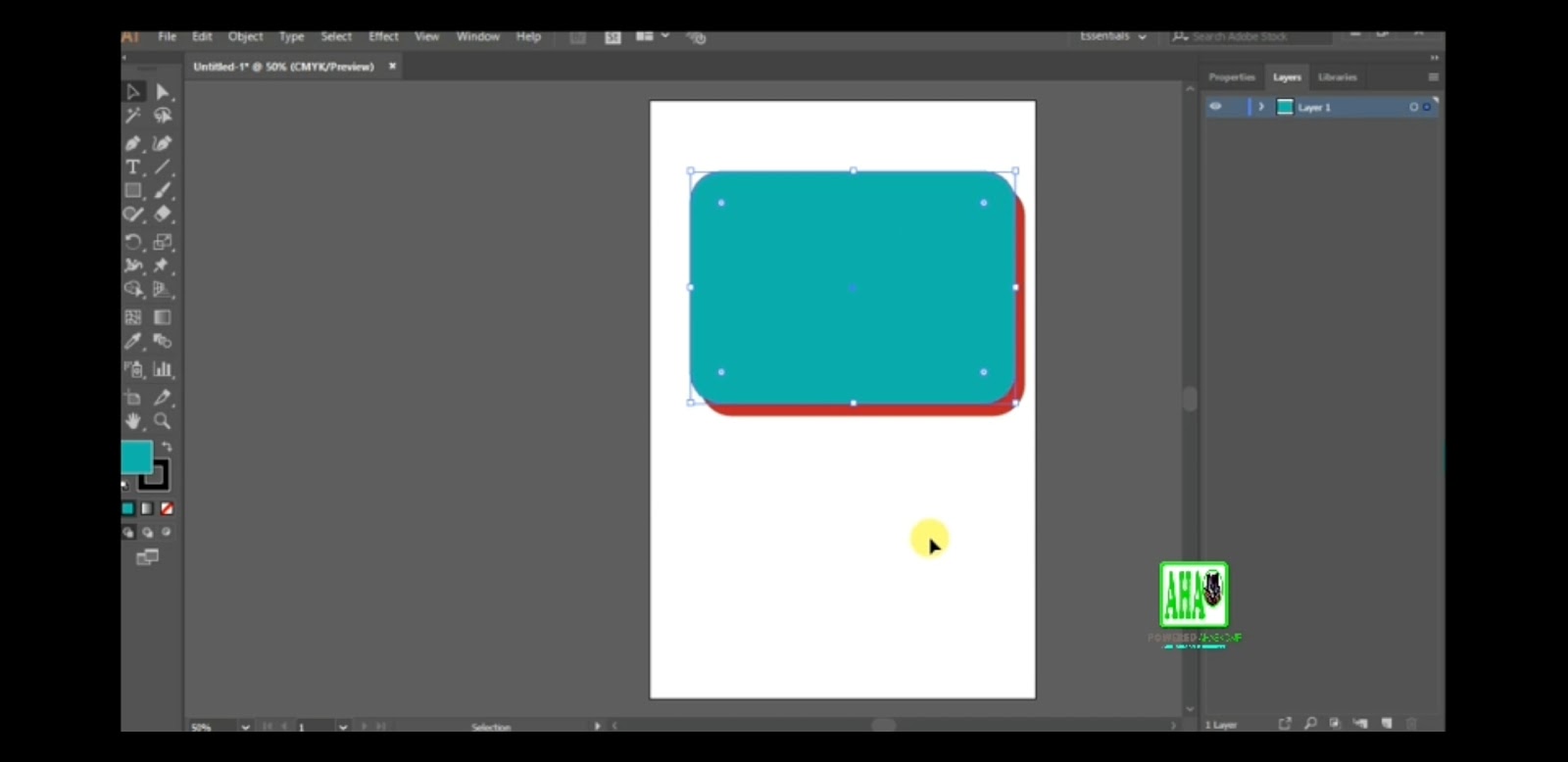 Basik Tutorial Adobe Illustrator - Tips Membuat Gambar Tiga Dimensi