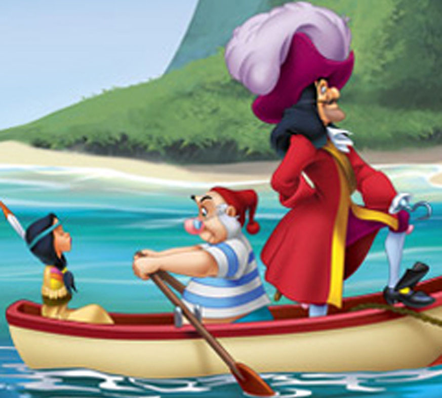 7 Captain Hook Disney Cartoon Characters Desktop Wallpaper