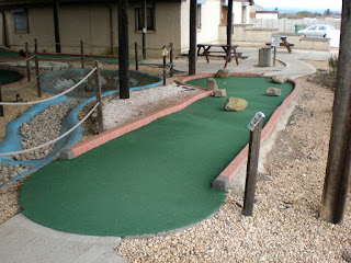 Adventure Golf Putting course at Noah's Ark Golf Centre in Perth