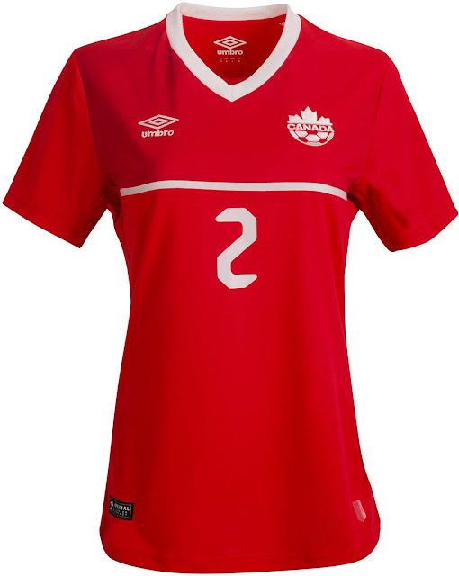 カナダ代表 2015年ユニフォーム-ホーム