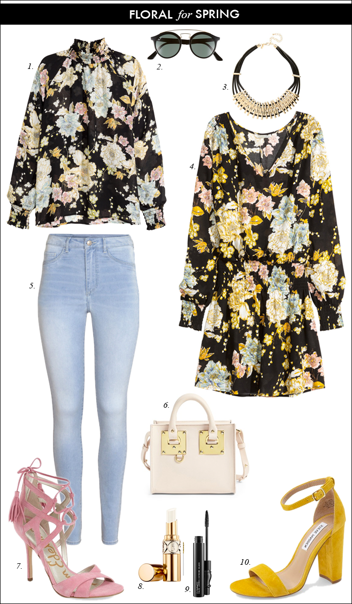Daily Style Finds how to wear floral for spring