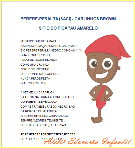 ATELIÊ EDUCAÇÃO INFANTIL ESPECIAL TURMA DO SÍTIO DO PICAPAU AMARELO ATELIÊ EDUCAÇÃO INFANTIL ESPECIAL TURMA DO SÍTIO DO PICAPAU AMARELO