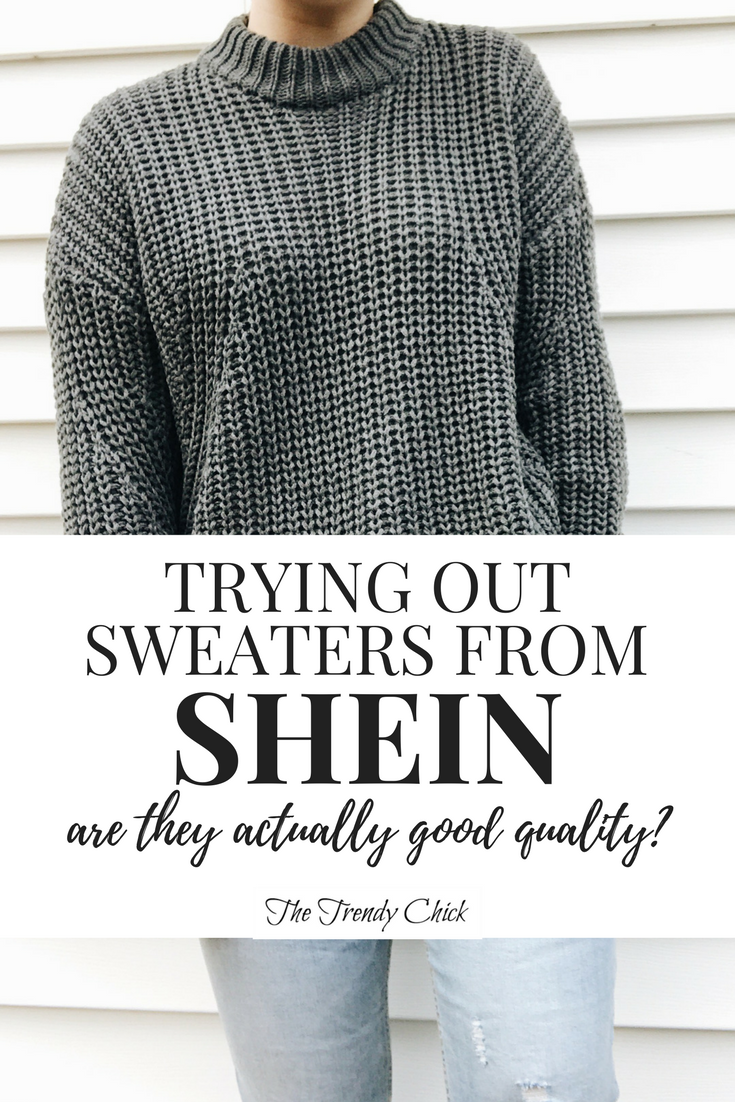 Shein Sweater Review The Trendy Chick
