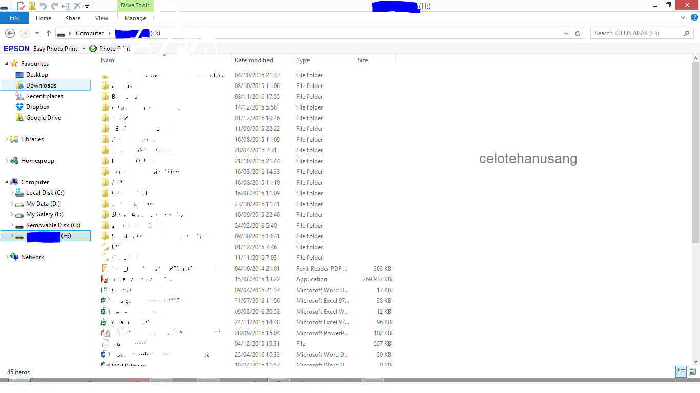 Cara Mengatasi Flasdisk H\ is not accessible. The file or directory is