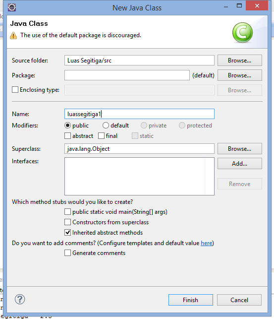 Tutorial Membuat File Java Class | Semesta Coding