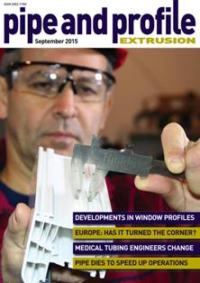 Pipe and Profile Extrusion - September 2015 | ISSN 2053-7182 | TRUE PDF | Bimestrale | Professionisti | Polimeri | Materie Plastiche | Chimica
Pipe and Profile Extrusion is a magazine written specifically for plastic pipe and profile extruders around the globe.
Published six times a year, Pipe and Profile Extrusion covers key technical developments, market trends, strategic business issues, legislative announcements, company profiles and new product launches. Unlike other general plastics magazines, Pipe and Profile Extrusion is 100% focused on the specific information needs of pipe and profile extruders.
Film and Sheet Extrusion offers:
- Comprehensive global coverage
- Targeted editorial content
- In-depth market knowledge
- Highly competitive advertisement rates
- An effective and efficient route to market