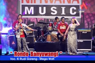 Lirik Lagu Rondo Banyuwangi - Ki Rudi Gareng Ft Mega Wati