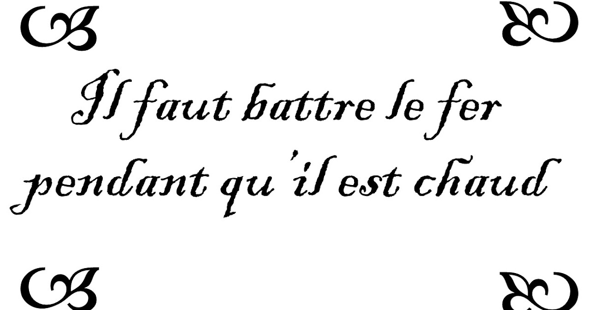 Il Faut Battre Le Chinois Pendant Qu Il Est Chaud Battre Le Fer Pendant Qu Il Est Chaud - ra-igreen