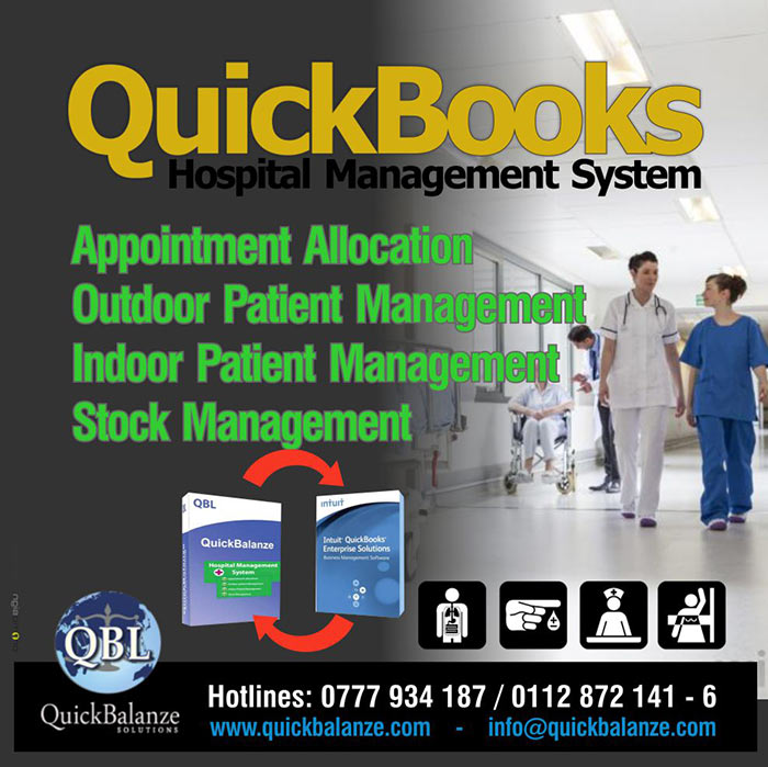 QuickBooks Hospital Management system.