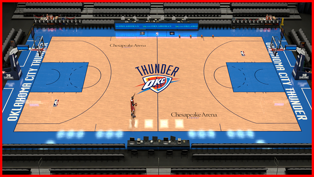 NBA 2K14 Complete Oklahoma City Thunder Jersey Patch 