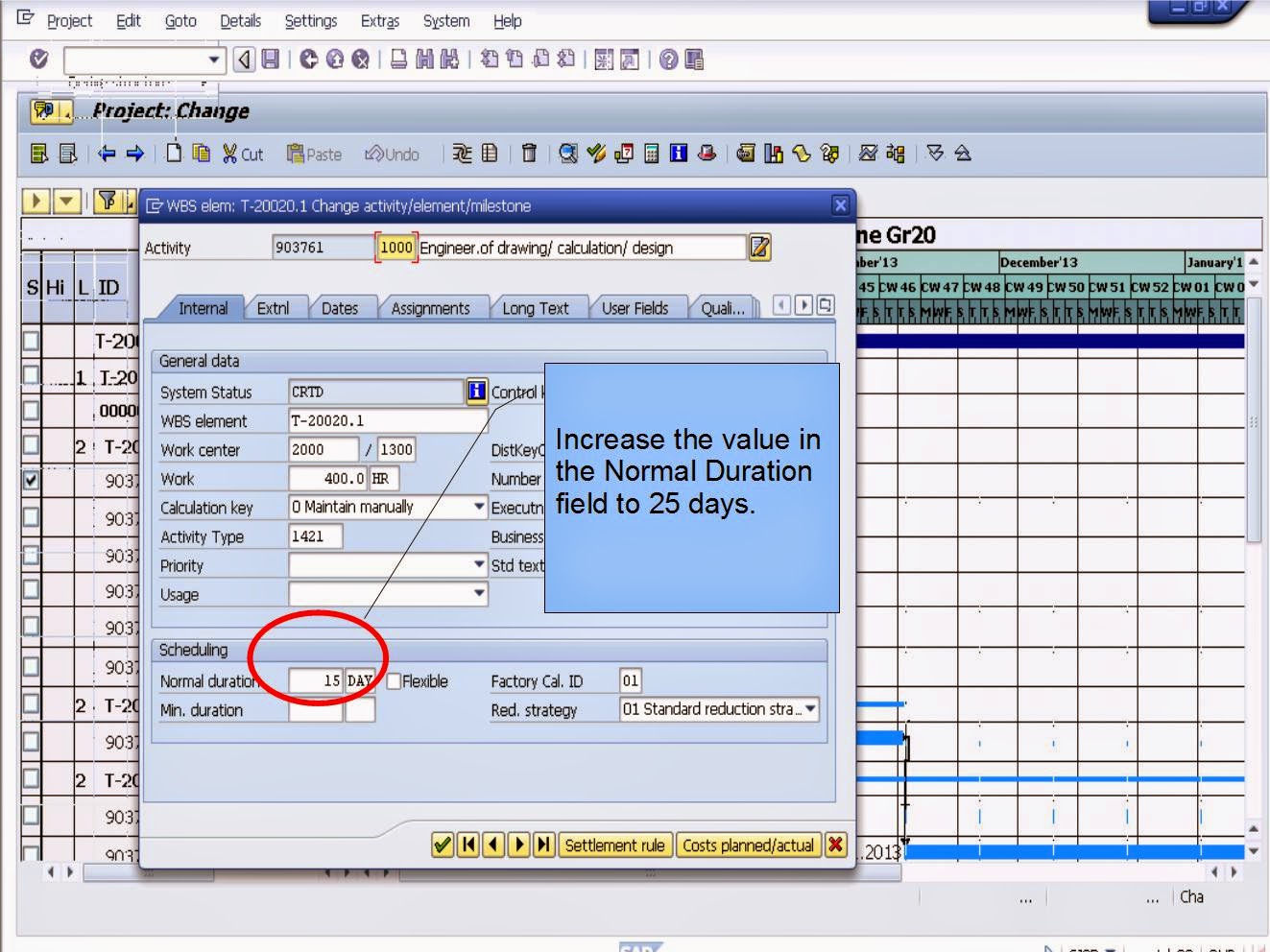青蛙SAP分享 Froggy's SAP sharing Scheduling a Network Activity in SAP