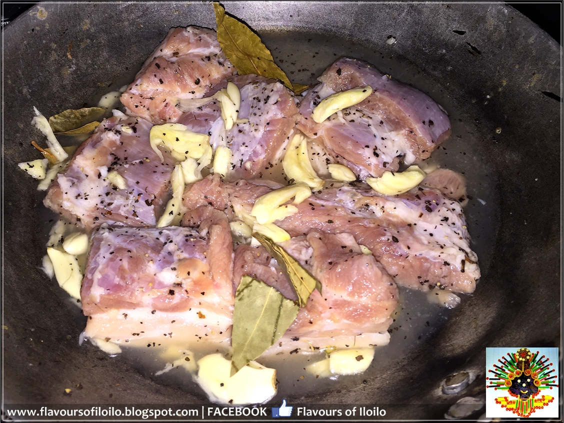 Pork Liempo "White" Adobo