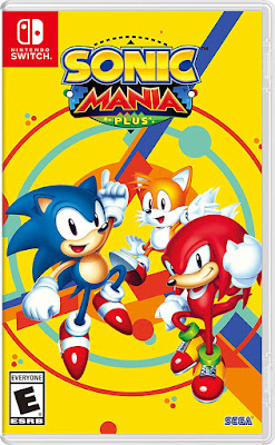 Sonic Mania Plus Game Cover Nintendo Switch 2