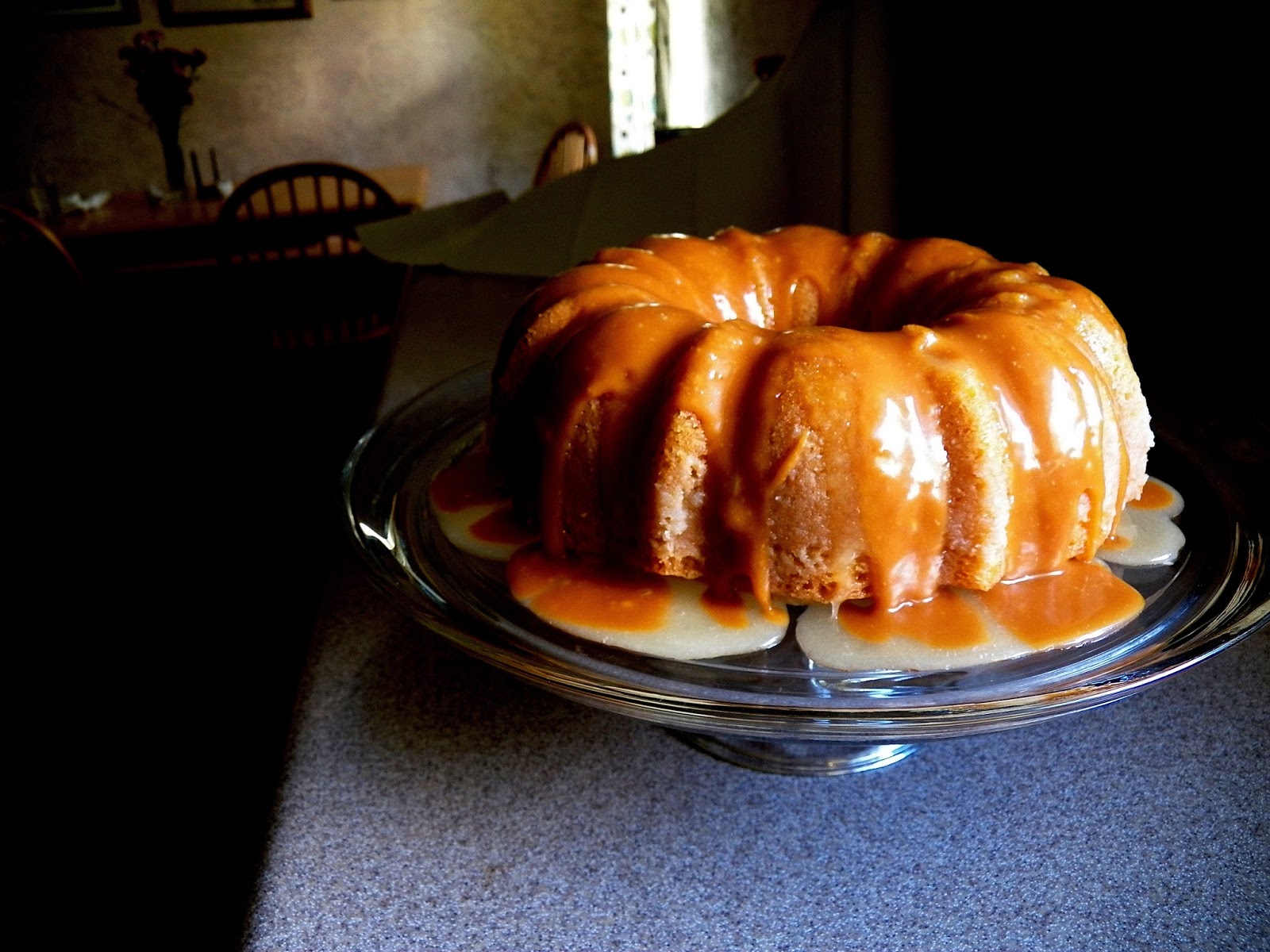 The Tasty Cheapskate Caramel Kentucky Butter Cake