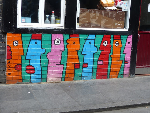 Thierry Noir Street Art à Londres