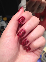 nails glitter ruby nail polish birthday designs glittery karen lives ordinary loose actually