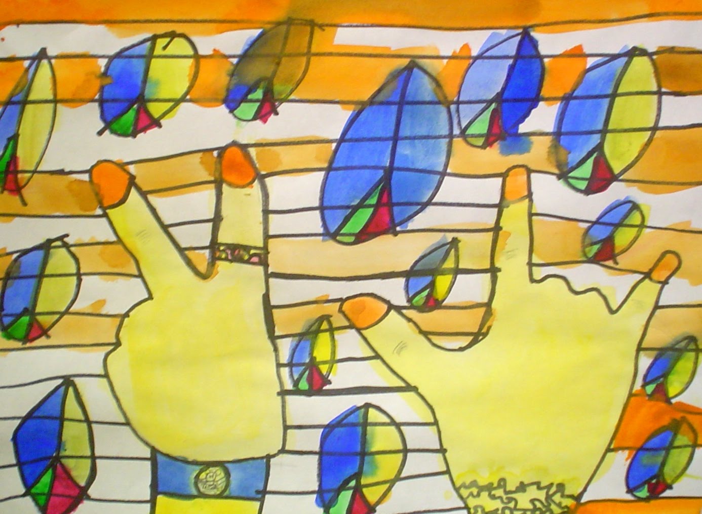 Lessons from the Art Room: The Effect of Lines