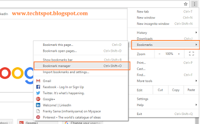 Export Bookmarks From Chrome 1