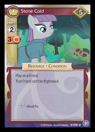 My Little Pony Stone Cold The Crystal Games CCG Card