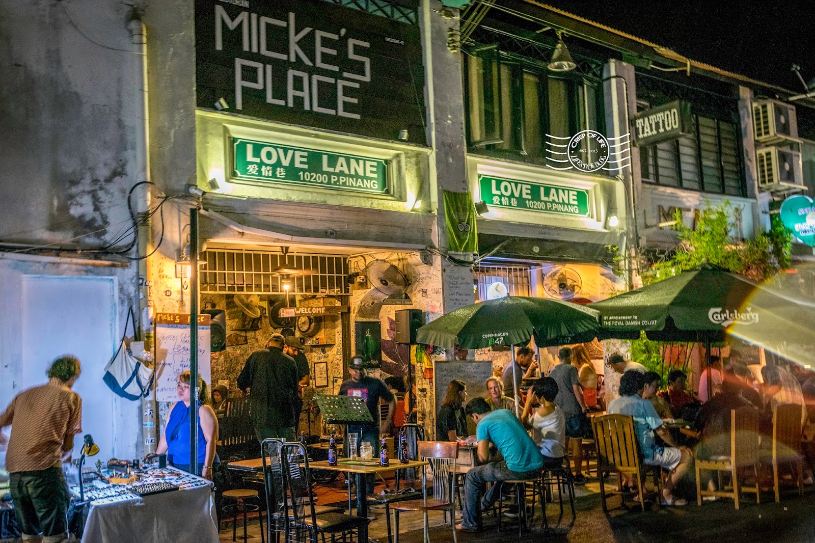 Food To Try at Love Lane, Penang Crisp of Life