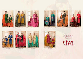 Belliza Designer viva Jam Cotton Salwar kameez