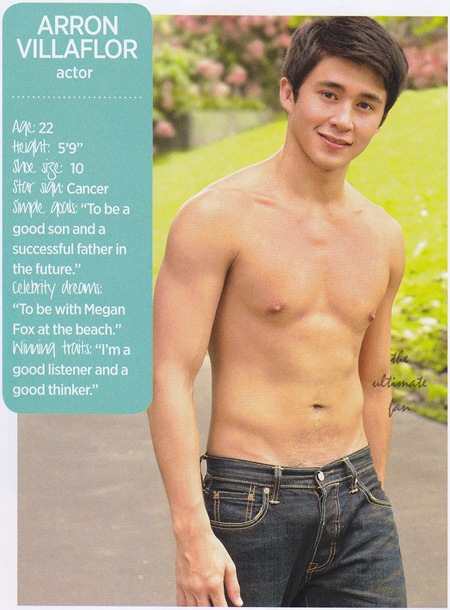 Man Central: Arron Villaflor: Shirtless