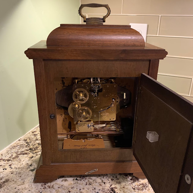 Vintage Hamilton Watch Restoration 1977 Hamilton Mantel Clock