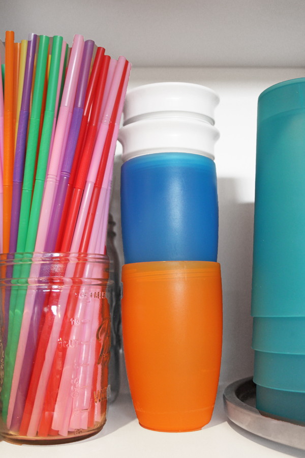{five minute friday} Water Bottle Storage Blue i Style Creating an