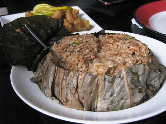 lotus rice in Boracay, best Boracay restaurant, Boracay chinese restaurant, Bamboo lounge Boracay