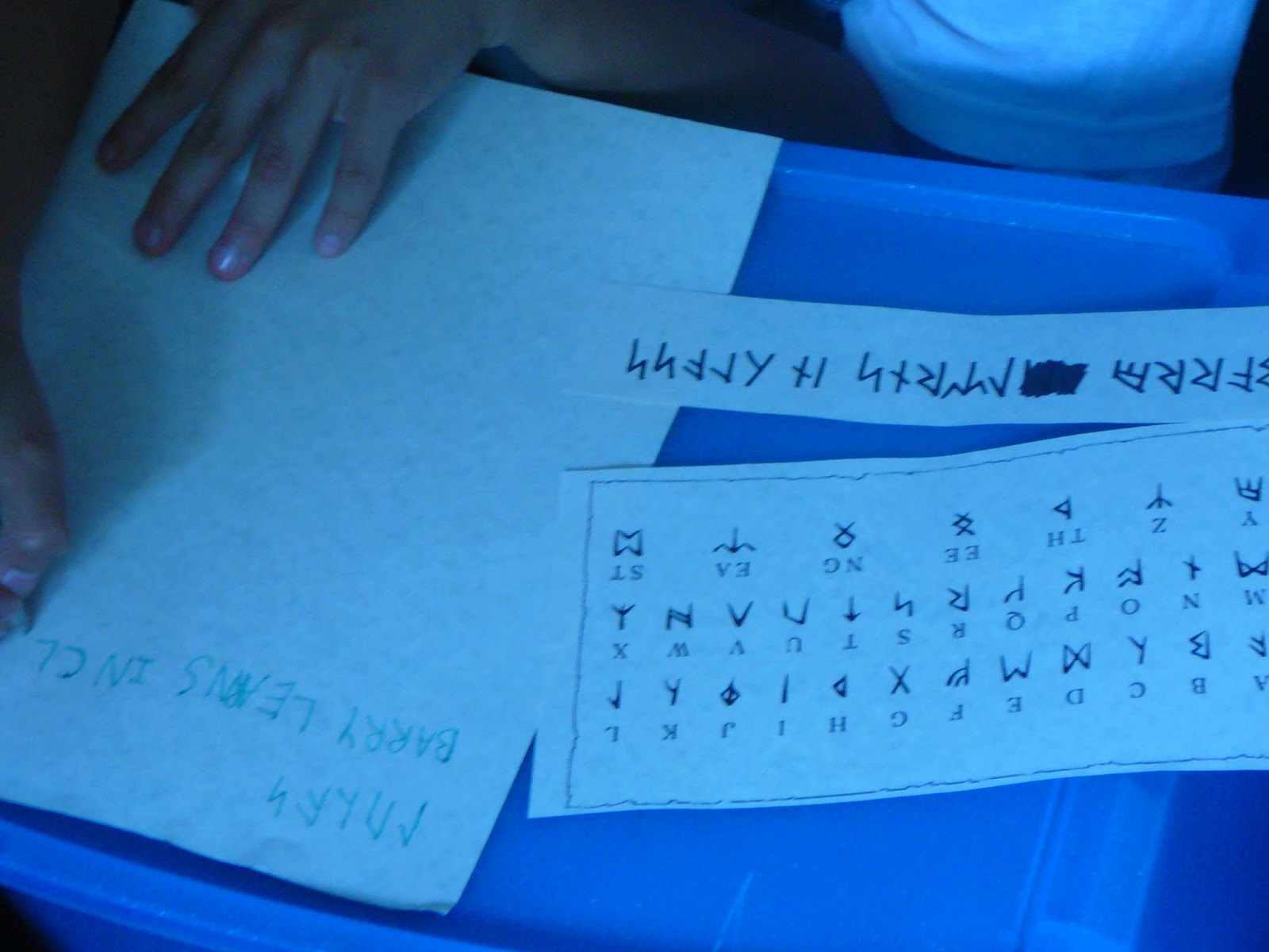 The Making of Harry Potter Camp 2013 Ancient Runes