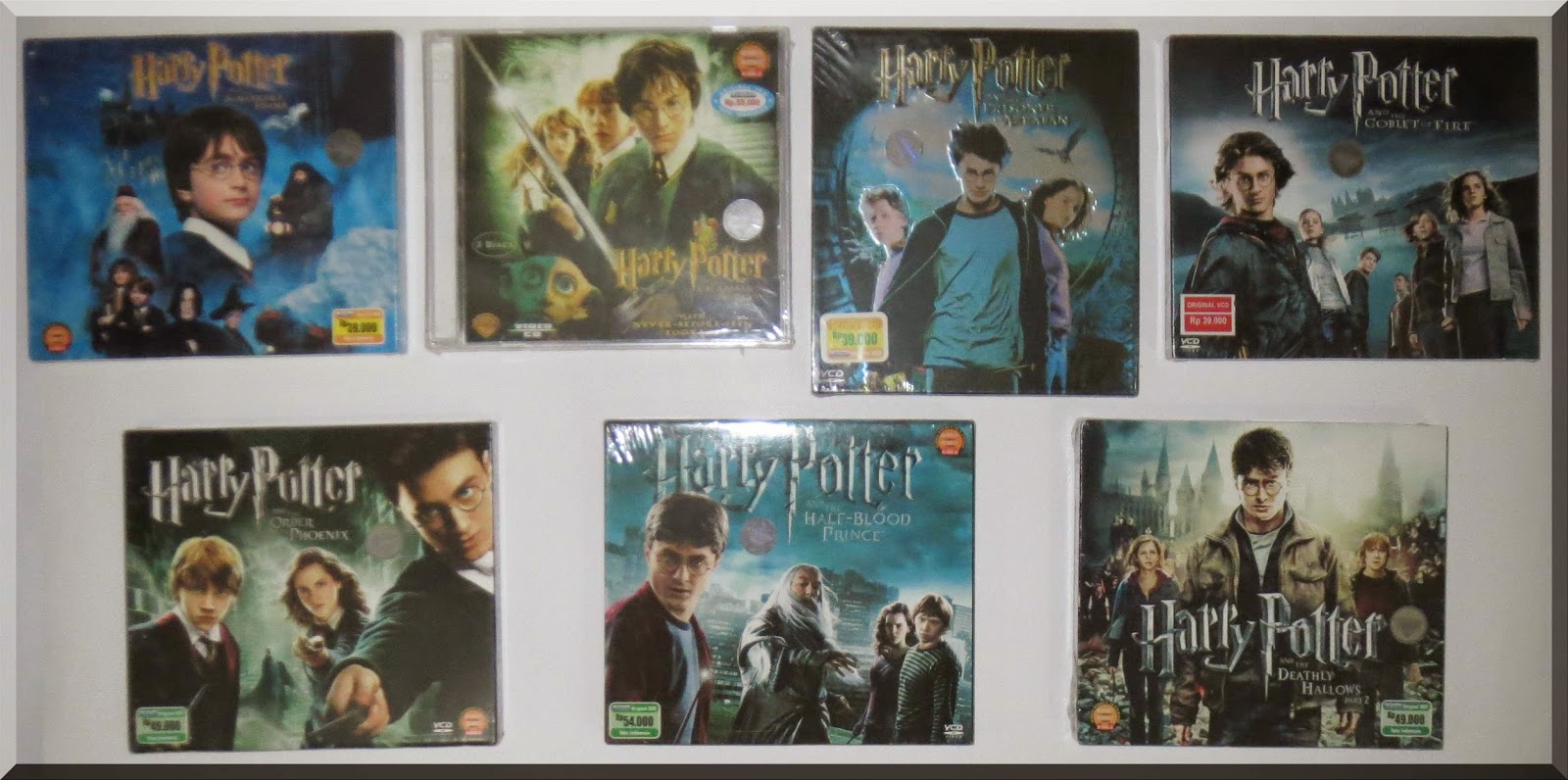 Image Gambar  Untuk Semua VCD Harry  Potter  and the Chamber 