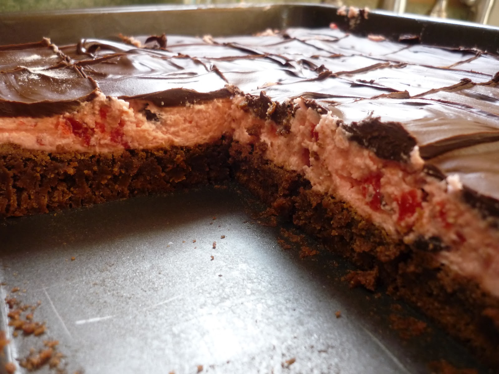 My Kitchen, My Love Cherry Garcia Brownies