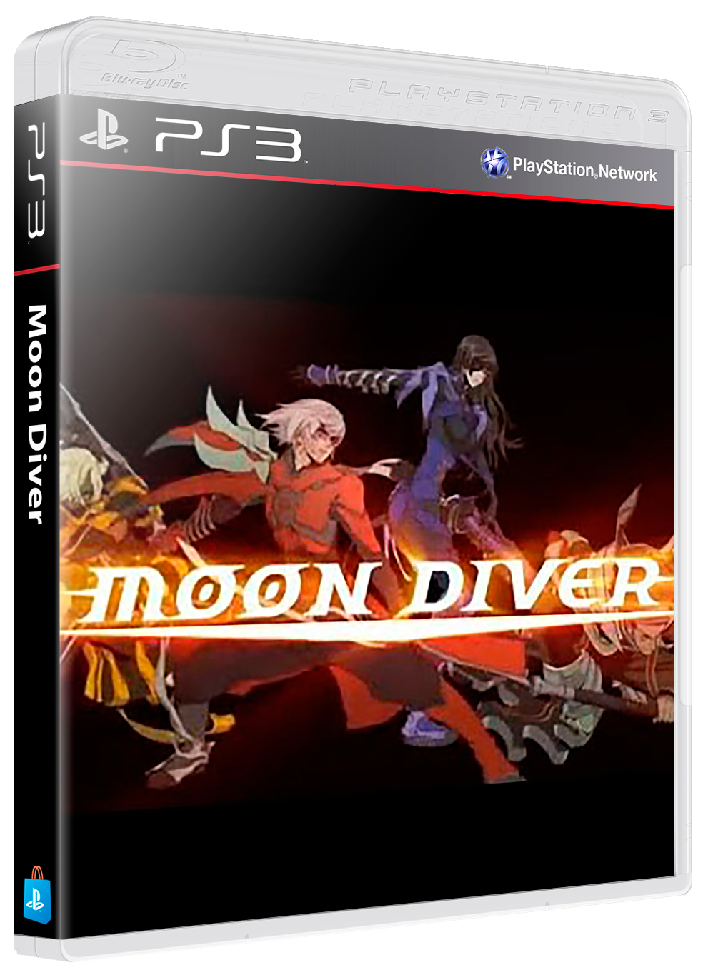 PSNPLAY3 Moon Diver PS3/PSN DOWNLOAD. PKG + RAP.