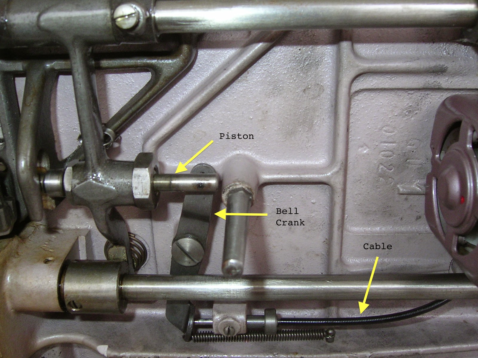 Box344 Feed Dogs on a Lady Kenmore 89