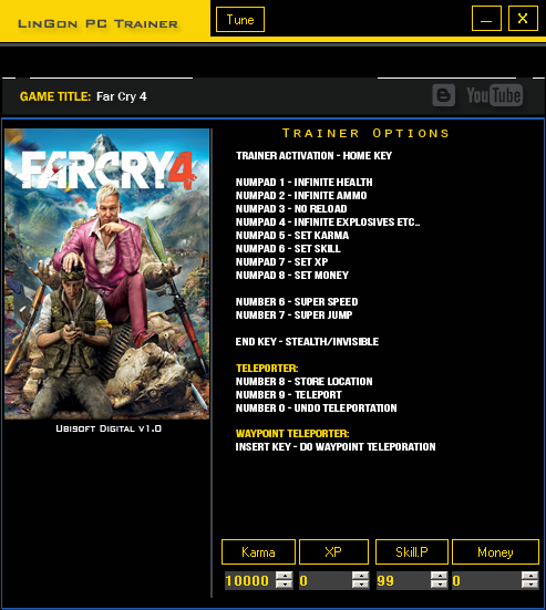 far cry 4 console commands