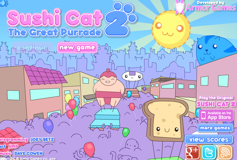 SUSHI CAT 2 THE GREAT PURRADE