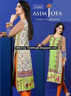 Asim Jofa Tunic Collection 2016 Asim Jofa Tunic Collection 2016