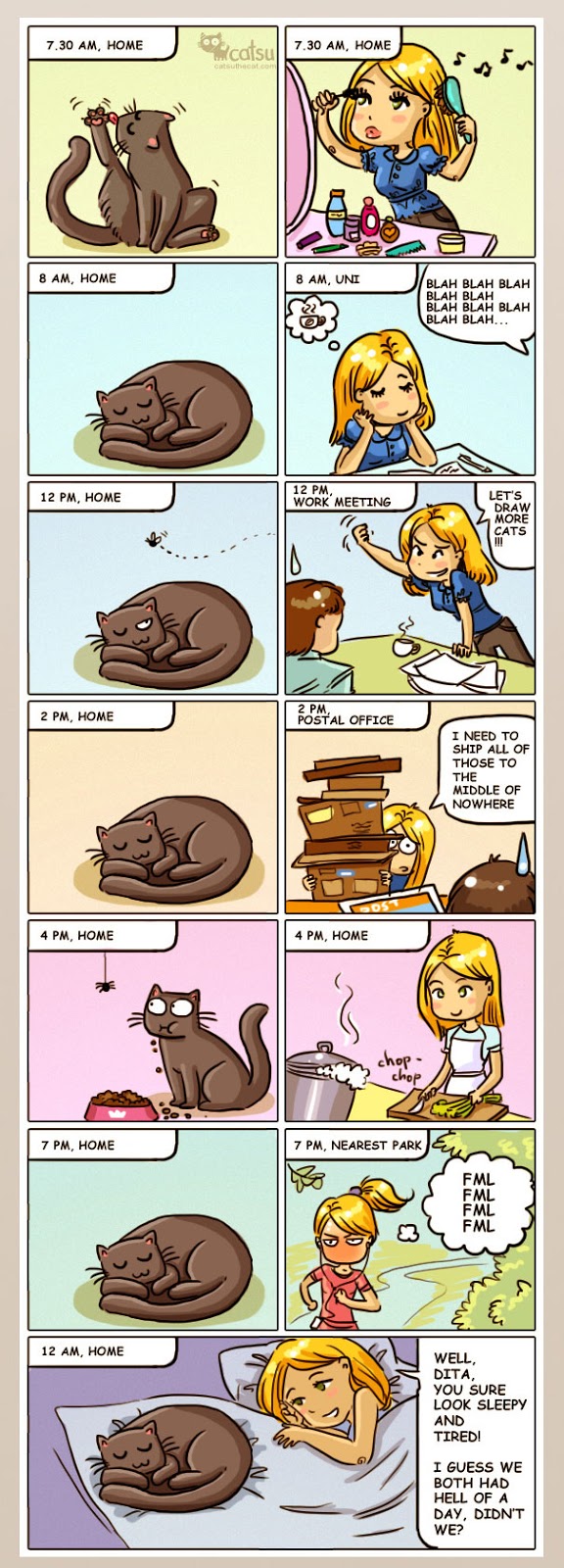 15+ Comics That Purrfectly Capture Life With Cats 15+ Comics That Purrfectly Capture Life With Cats