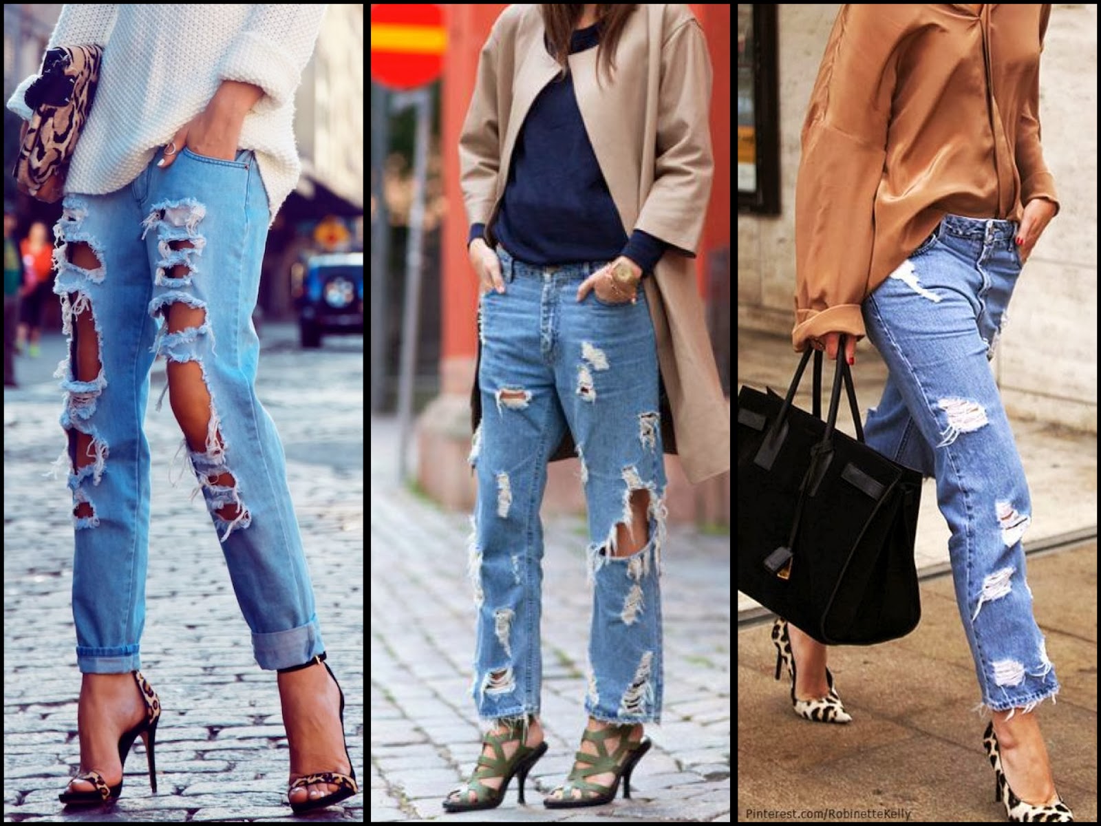 The Fashion Guide Blog : Rule # 29: How to wear ripped jeans.