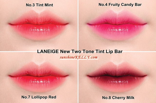 brug Pil Emigrere Sunshine Kelly | Beauty . Fashion . Lifestyle . Travel . Fitness: LANEIGE  New Two Tone Tint Lip Bar Review