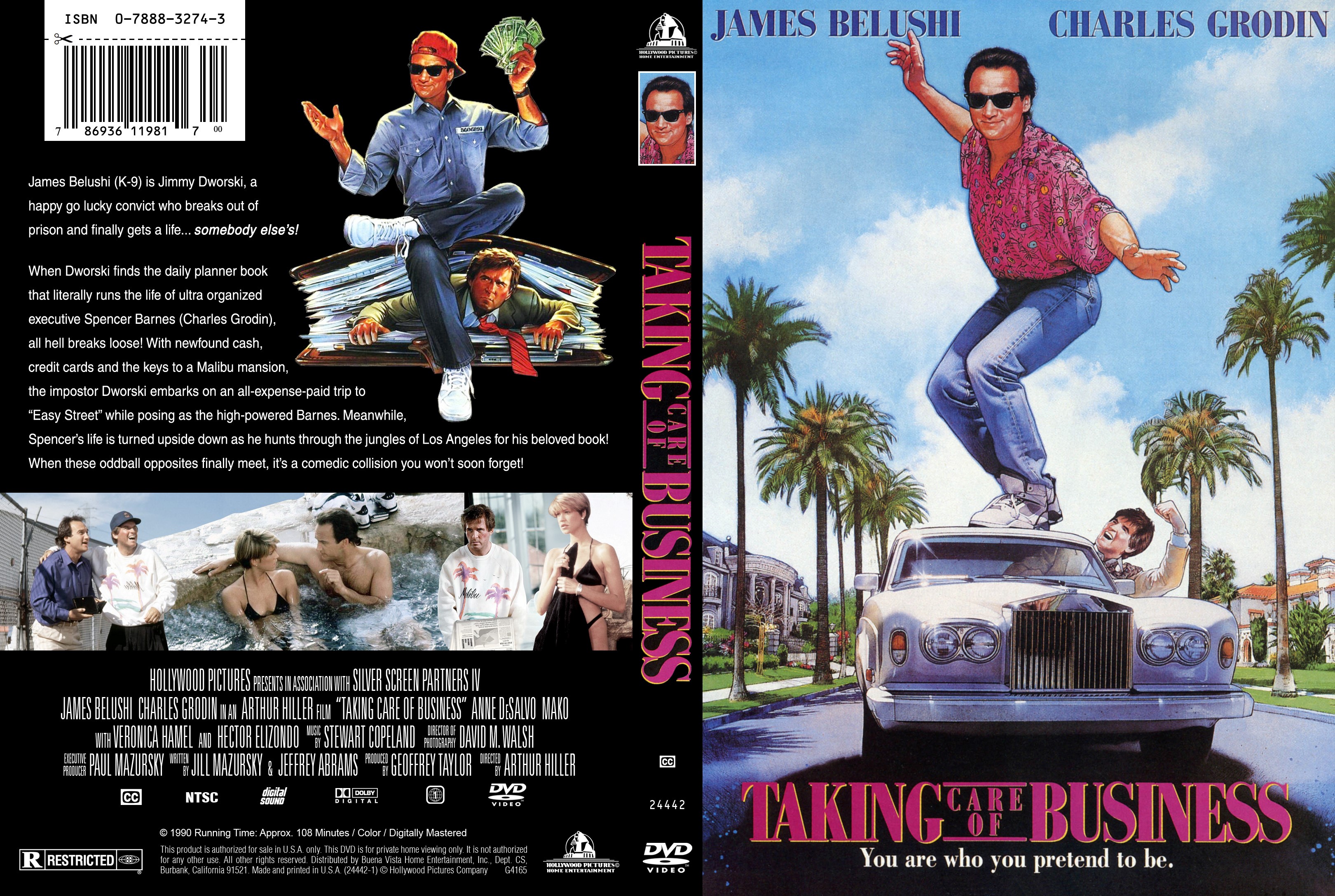 Taking Care Of Business DVD Cover Cover Addict Free