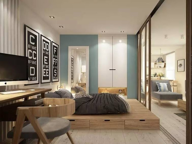 Cama de casal Cama de casal tatame com gavetas