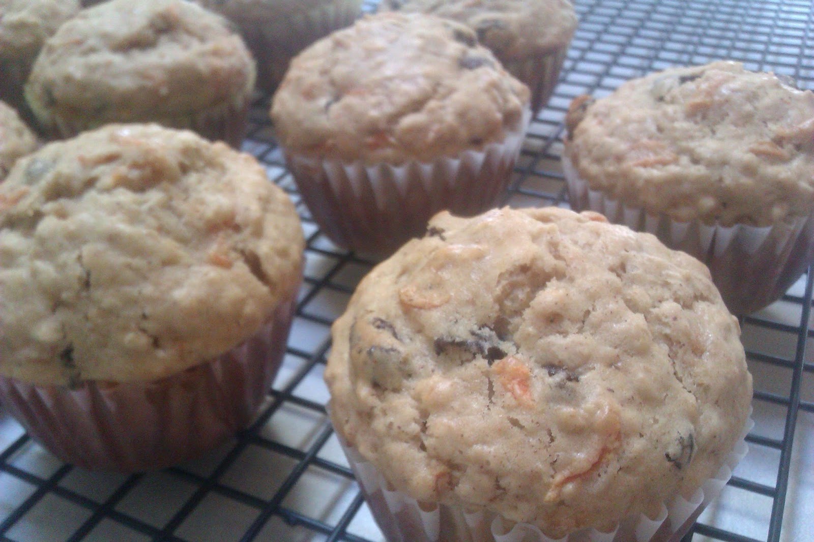 The Tasty Spoon Carrot Oatmeal Muffins