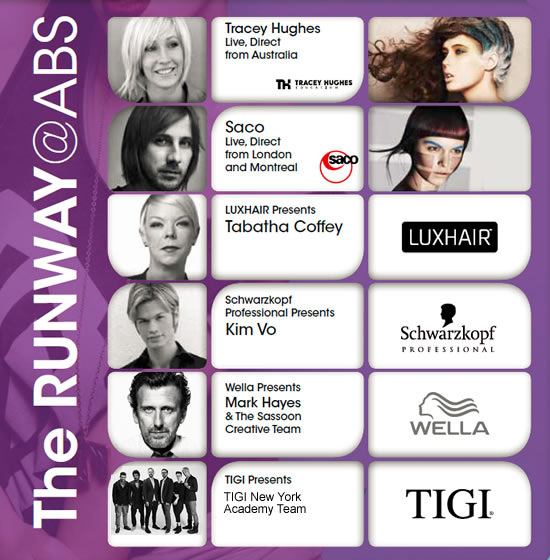 Woman in Black America's Beauty Show (ABS Chicago'13) with Tabatha Coffey