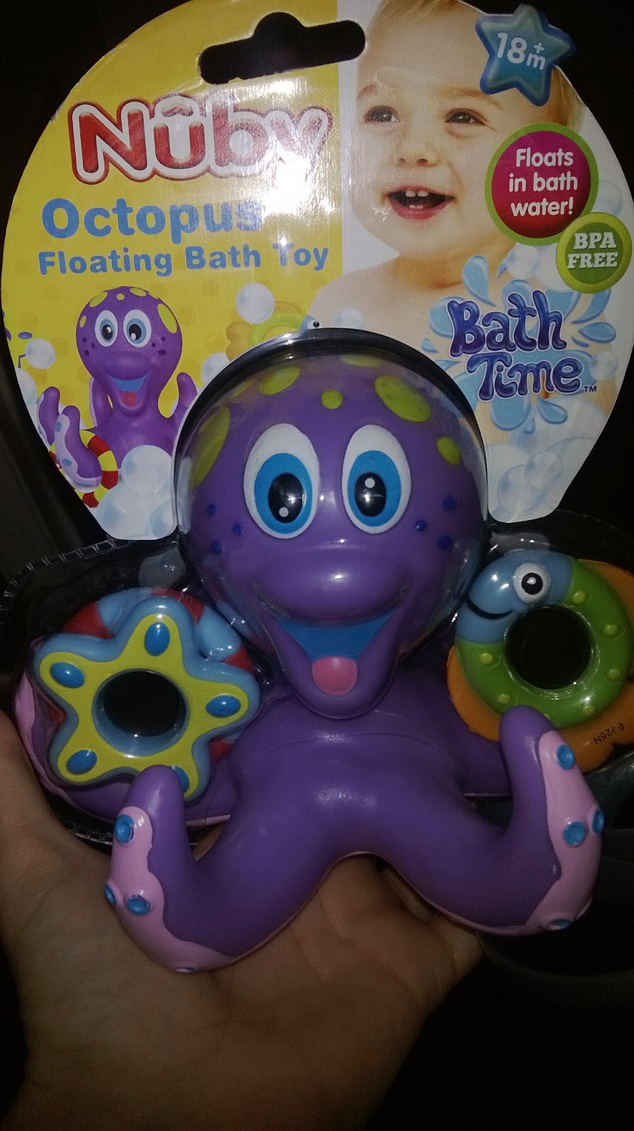 Nuby Octopus Floating Bath Toy Review Momma4Life