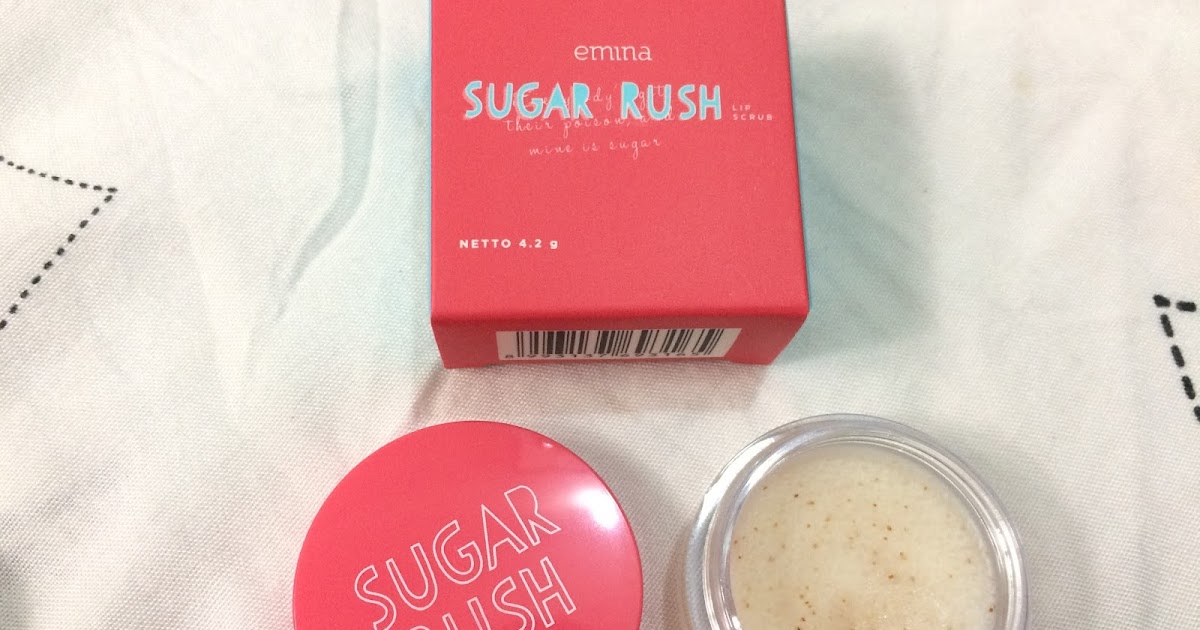 Review EMINA SUGAR RUSH LIP SCRUB