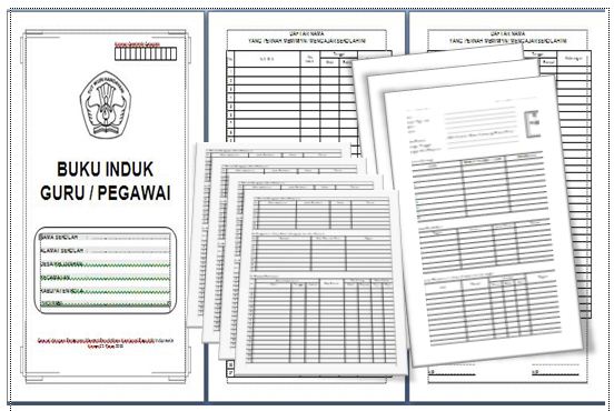 Download Format Buku Induk Guru dan Pegawai Terbaru di