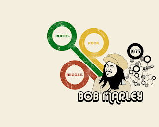 Bob Marley Roots Rock Reggae Design HD Wallpaper
